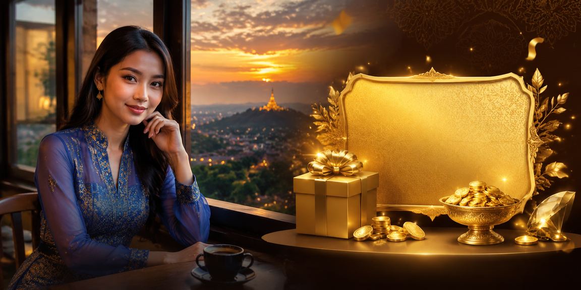 မန္တလေးနန်းတော်ပေါ်၌ စလော့ဂိမ်းကစားနေသော လူငယ်